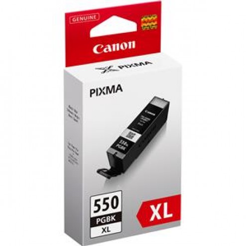 Canon Tinte schwarz PGI-550PGBK XL 22ml iP7250 MG5450 MG6350 - 1775   