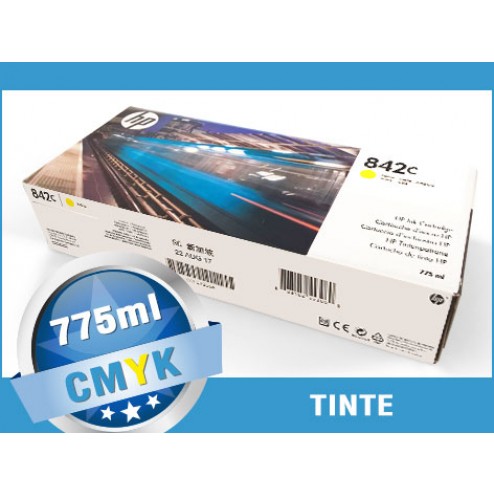 HP PageWide 8000 Tinte PG 8000 yellow (842) (Tinte)