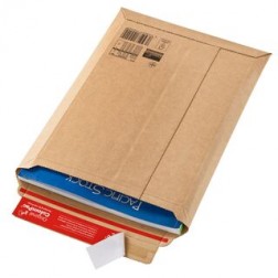 Versandtaschen Vollpappe 353x518 cp 010.08  Innen: 340x500x -50mm - 200 Stück - 1154 
