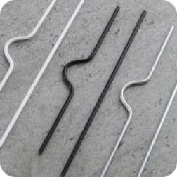 Kalenderaufhänger silber für Metallspirlbindungen 200 mm VE 100 Stück - 1328 
