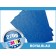 Lederkarton 270g, A4, royalblau 40-98 / 100 Bl.