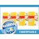 Océ Color Wave 600 TonerPearls Cartridge P1 Multipack 4 x 500g gelb
