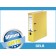 PP Ordner A4 Kunststoff gelb 7715 - 10077931 80mm - Abnahme ab 20 Stück	